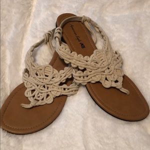 Never worn American eagle sandles